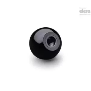 ELESA PLX Spherical knobs Duroplast PLX.30-M10-C9