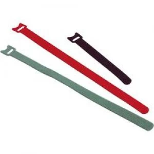 Hook and loop cable tie for bundling Hook and loop pad L x W 250 mm x 13 mm