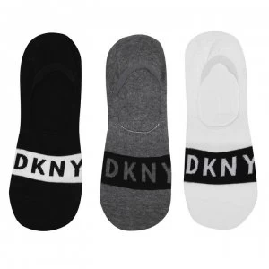 DKNY Liner Socks - Black/Gry/Wht