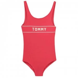 Tommy Hilfiger Block 1 Piece Swimsuit - Paradise Pink