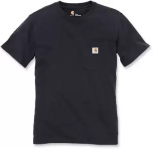 Carhartt Workwear Pocket Womens T-Shirt, black, Size L, black, Size L for Women