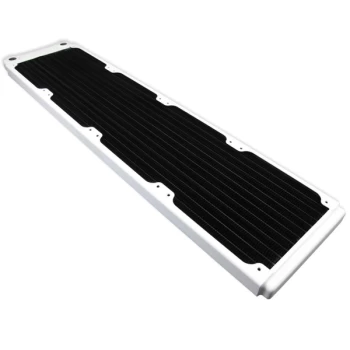 XSPC TX480 Ultra Thin Copper Quad Fan White Radiator - 480mm