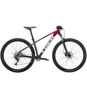 2023 Trek Marlin 6 Gen 2 Hardtail Mountain Bike in Rage Red to Dnister Black Fade