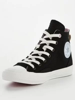 Converse Chuck Taylor All Star Hi, Black, Size 7, Women