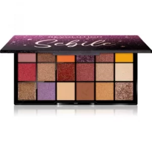 Makeup Revolution X Sebile Eyeshadow Palette Shade Night 2 Night 18x1 g