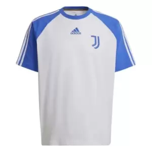 adidas Juventus T Shirt Mens - White