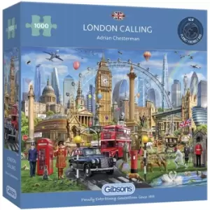 Gibsons London Calling 1000 Piece Jigsaw Puzzle