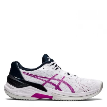 Asics Sky Elite FF Netball Trainers - White/Grape