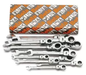 Beta Tools 142 SN/S13 13pc Swivel End Ratchet Combination Wrench Set 001420263