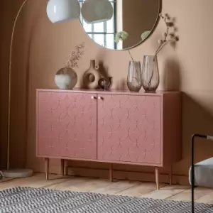 Whittier 2 Door Sideboard Pink