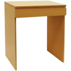 Tisch - Flip Top Office Desk / Workstation / Dressing Table - Beech - Beech