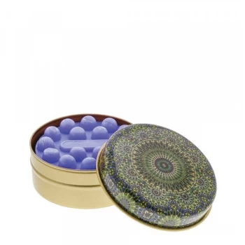 Dark Green and Blue Kaleidoscope with Lavender Soap