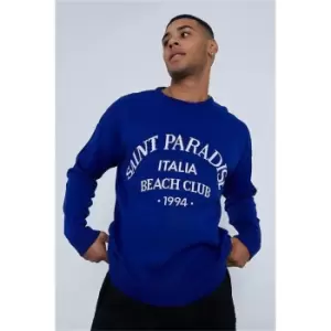 I Saw It First Royal Blue Saint Paradise Jumper - Blue