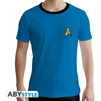 Star Trek - Crew Mens Small T-Shirt - White