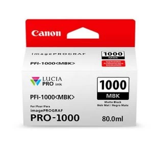 Canon PFI1000 Matte Black Ink Cartridge