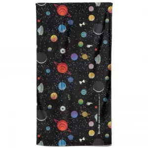Rick and Morty Space Pattern Bath Towel