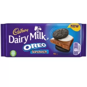 Dairy Milk Oreo Sandwich Bar 96g