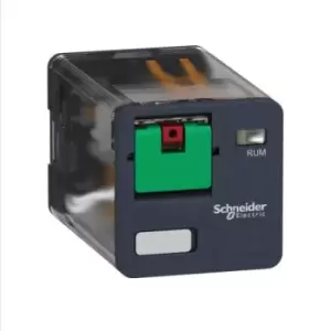 Schneider Electric, 24V Coil Relay Interface Module 3CO, 10A Switching Current Plug In, RUMC31B7