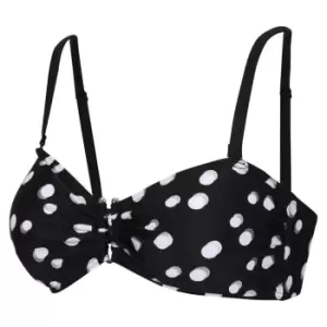 Regatta Aceana III Bikini Top - Blk/WhPlkaPr