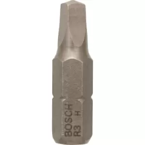 Bosch Square Extra Hard Screwdriver Bit R3 Square 25mm Pack of 25