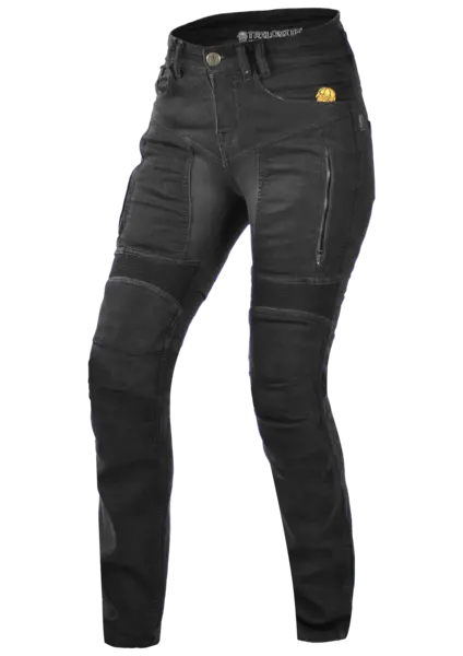 Trilobite 661 Parado Slim Fit Ladies Jeans Black Long 34