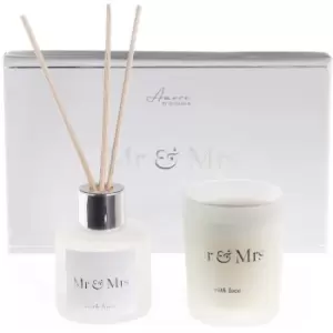 Downtown Amore Reed Diffuser and Candle Set