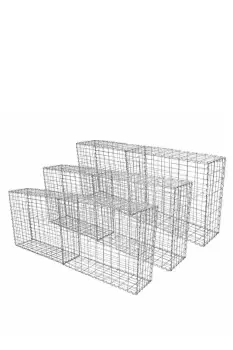 Gabion Baskets 100 x 80 x 30cm 6 Pack