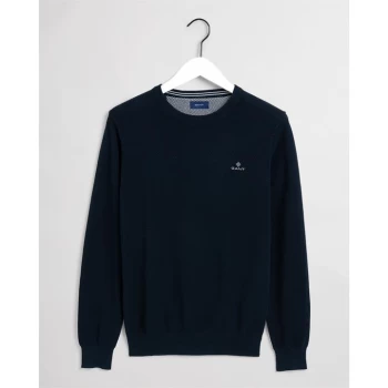 Gant Crew Neck Sweatshirt - Navy 433