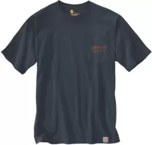 Carhartt Workwear Back Graphic T-Shirt, blue Size M blue, Size M