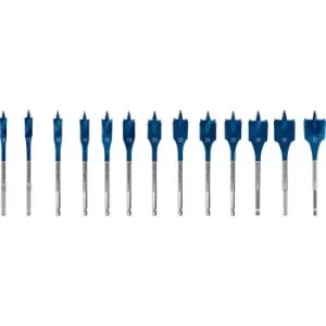 Bosch Expert 13 Piece Self Cut Speed Flat Spade Drill Bit Set