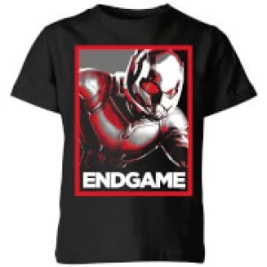 Avengers Endgame Ant-Man Poster Kids T-Shirt - Black - 7-8 Years