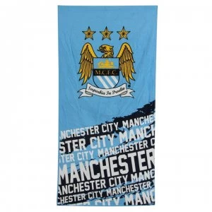 Team Velour Towel - Man City