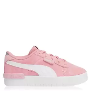 Puma Jada Suede Child Girls Trainers - Pink