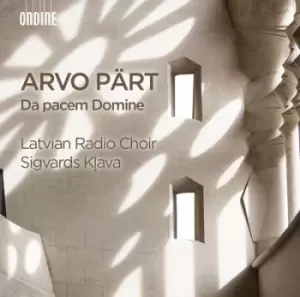 Arvo Part Da Pacem Domine by Arvo Part CD Album