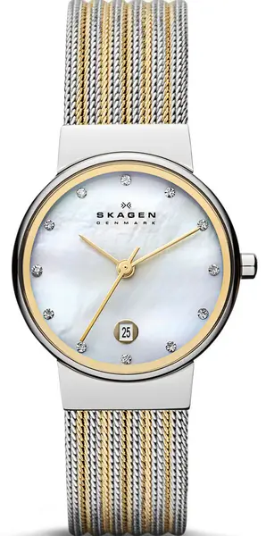 Skagen Watch Ancher Ladies D - White SKG-006