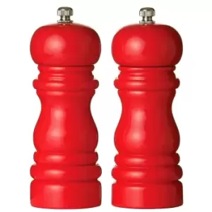 Red High Gloss Salt and Pepper Set