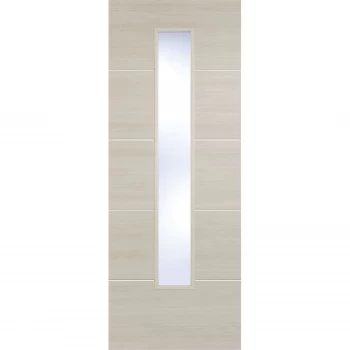 Santandor Internal Glazed Ivory Laminate 1 Lite Door - 838 x 1981mm