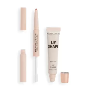 Revolution Beauty Lip Shape Kit - Rose Pink