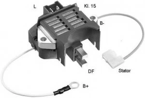 Beru GER016 / 0190005016 14.4 V Alternator Regulator Replaces 7701 028 400