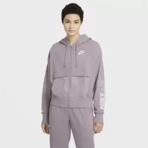 Nike Air Womens Full-Zip Top - Purple