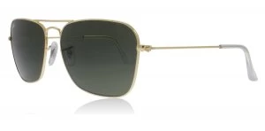 Ray-Ban Caravan Sunglasses Gold 001 55mm