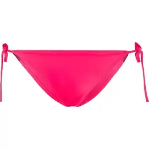 Calvin Klein String Side Bikini Bottoms - Pink