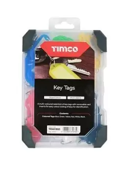 Timco Timco Key Tags Mixed Tray - 48Pcs