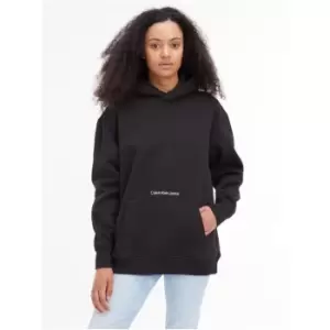 Calvin Klein Jeans Institutional Oversized Hoodie - Black