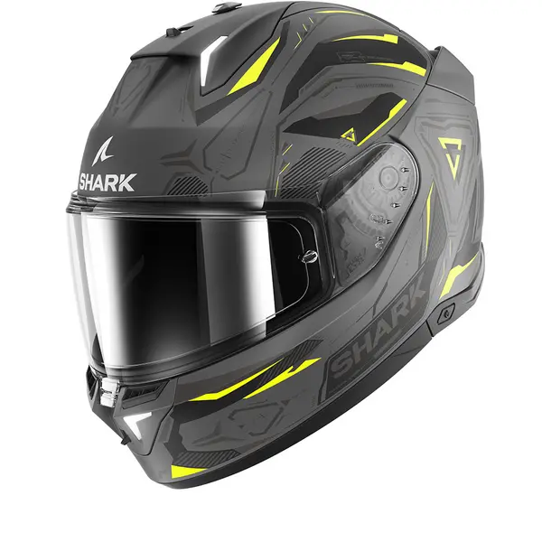 Shark SKWAL i3 Linik Mat Anthracite Yellow Black AYK Full Face Helmet XL