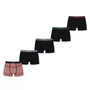 Paul Smith Underwear 5 Pack Stripe Trunks - Multi