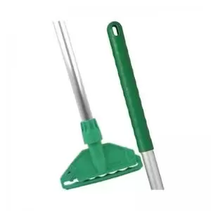 Purely Smile Kentucky Mop Handle Aluminium Metal Clip GREEN