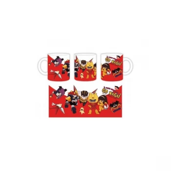 Il Pazzo Mondo Go Nagai Red Mug