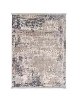 Cosimo Distressed Fringed Rug 160X230Cm