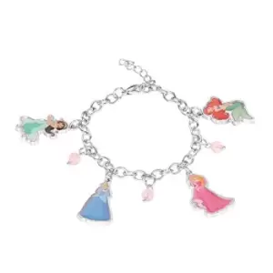 Disney Princess Multicoloured Enamel Costume Crystal Charm Bracelet BH00248RRUL-65.PH